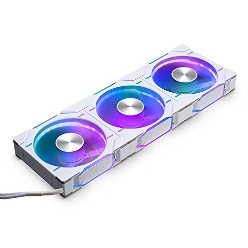 Phanteks D30 Pwm Reverse Airflow D-rgb Lfter, 3er Pack - 120mm, Wei