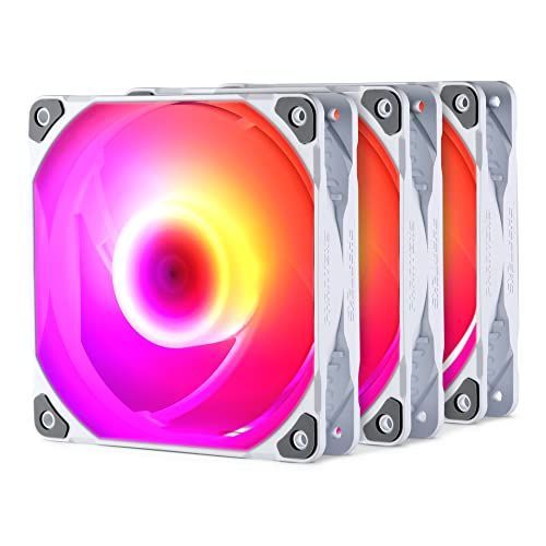 Phanteks M25 Pwm D-rgb Lfter, 3er Pack - 120 Mm, Wei