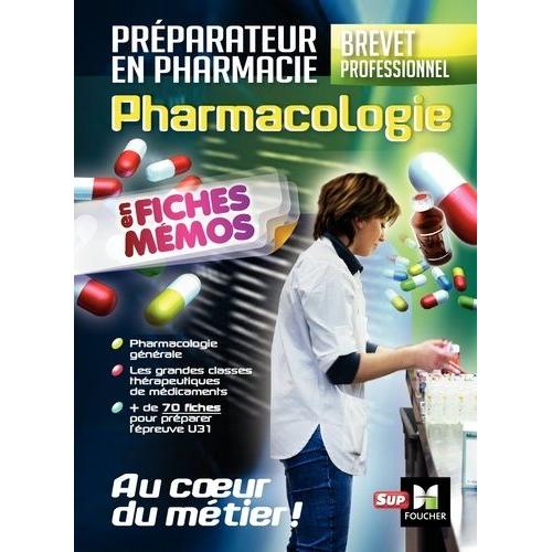 Pharmacologie Bp Préparateur En Pharmacie Rakuten