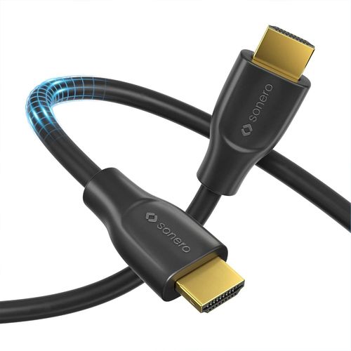 Phc010 Premium Certifi Cble Hdmi High Speed Avec Ethernet Avec Connecteurs Design, 4 K Ultrahd, 3D Full Hd, 18 Gbps, Hdr, 0,50M[HDM5231202]