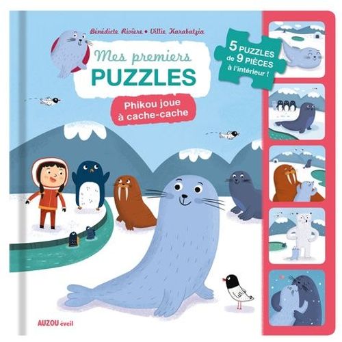Phikou Joue  Cache-Cache - Avec 5 Puzzles De 9 Pices  L'intrieur !    Format Album 