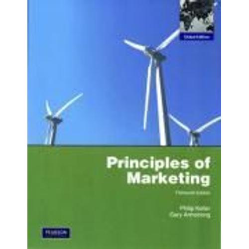 Principles Of Marketing   de Philip Kotler  Format Broch 