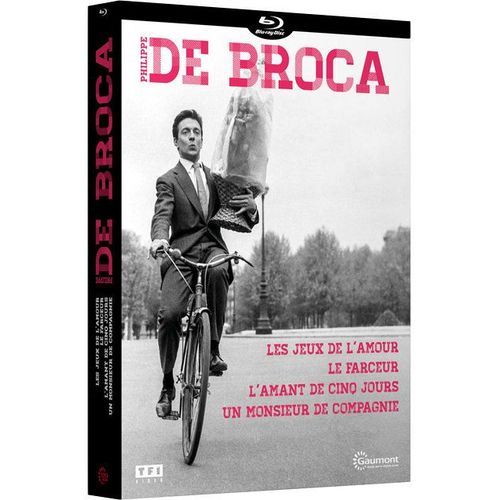 Philippe De Broca : Les Jeux De L'amour + Le Farceur + L'amant De Cinq Jours + Un Monsieur De Compagnie - Blu-Ray de Philippe De Broca