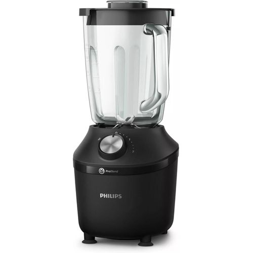 Philips 3000 Series Blender, Technologie ProBlend Crush 600 W, 2 l, Systme ProBlend, Capacit effective de 1,25 l, 2 rglages de vitesse et fonction Pulse (HR2291/41)