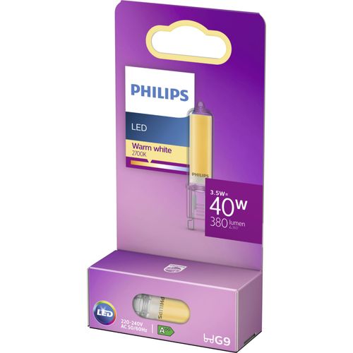 Philips Lighting 75858500 Led (Monochrome) Eec E (A - G) G9 Pin Culot 3,5 W = 40 W Blanc Chaud ( X L) 1,45 Cm X 6 Cm 1 P