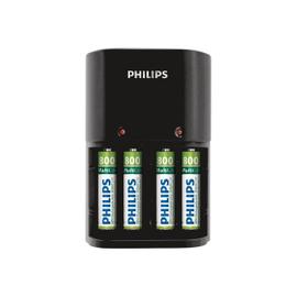 Philips Multilife SCB1450NB - Chargeur de batteries - (pour 4xAA/AAA) 4 x  AAA - NiMH - 800 mAh - Chargeur de batterie - Achat & prix