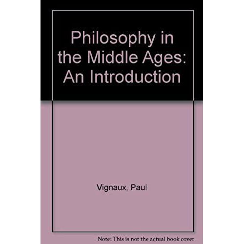 Philosophy In The Middle Ages: An Introduction   de unknown  Format Broch 