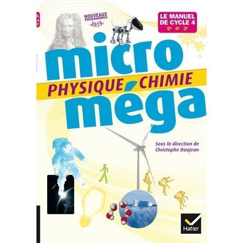 Physique Chimie 5e, 4e, 3e Micro Mga    Format Beau livre 