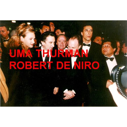 Photo 10x15cm Acteur Actrice Cinema Americain Robert De Niro Et Uma Thurman