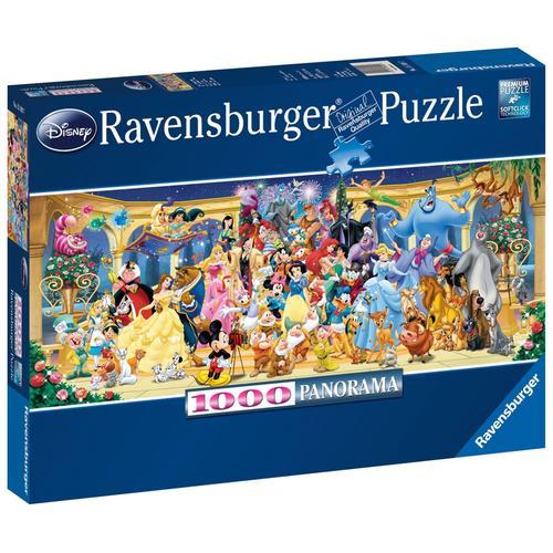 Puzzle Puzzle 1000 P - Photo De Groupe Disney (Panorama)