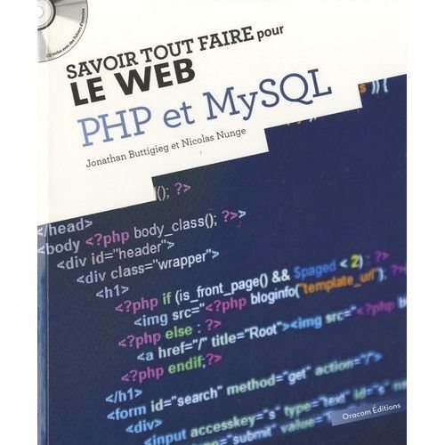 Php Et Mysql - (1 Cd-Rom)   de Buttigieg Jonathan  Format Reli 