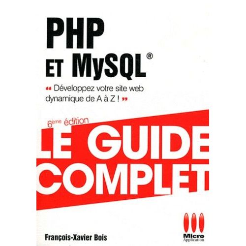 Php Et Mysql   de Bois Franois-Xavier  Format Broch 