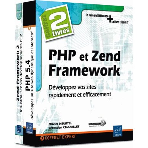 Php Et Zend Framework - Dveloppez Vos Sites Rapidement Et Efficacement   de Chazallet Sbastien  Format Coffret 