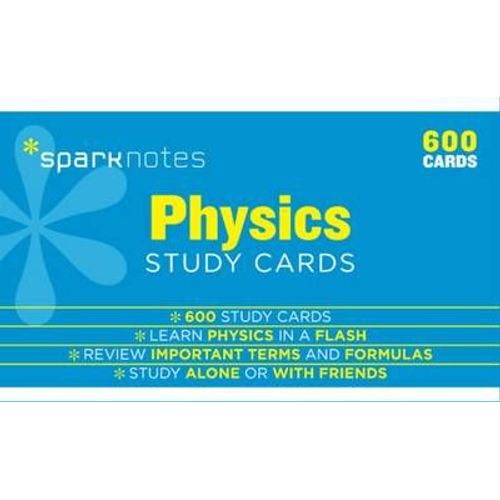 Physics Sparknotes Study Cards   de Sparknotes  Format Bote 
