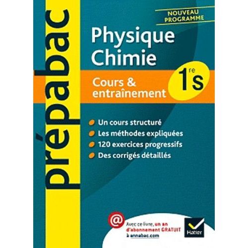 Physique-Chimie 1e S    Format Broch 
