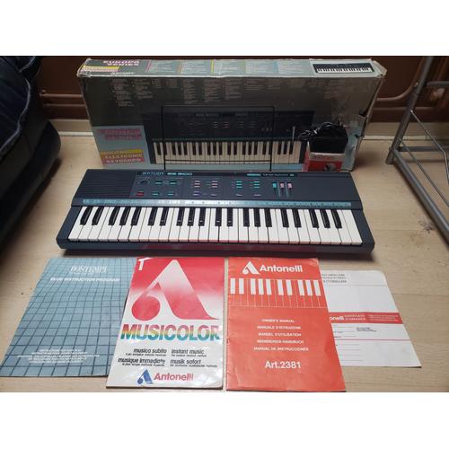 Piano Synthetiseur Orgue Electrique Bontempi Es 5100 Retro Vintage