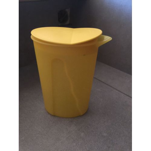 Pichet  Eau , Pot  Eau Jaune 1 Litre Tupperware