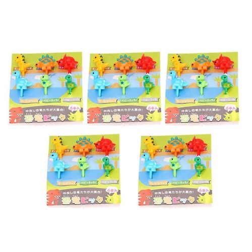 Pics D'aliments Pour Animaux Pour Enfants Cartoon Animal Bento Picks Bote  Bento Pics  Fruits Mini Fourchette Cure-Dents Alimentaires, B