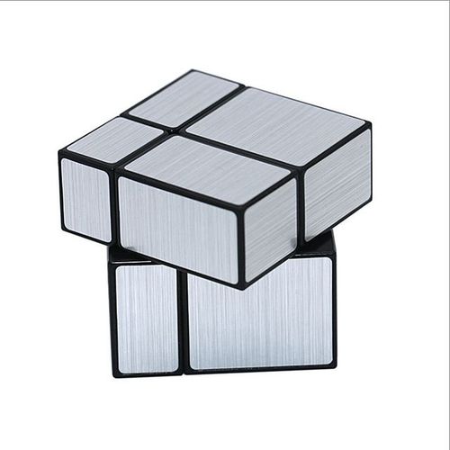 Picube-Speed Cube Axis Cd Mill Fraises,Little Magic 3x3,Eretailers,Cube,Mirror Blue,Black Carbon Fiber Speed Puzzle - Type 2x2 Mirror Silver