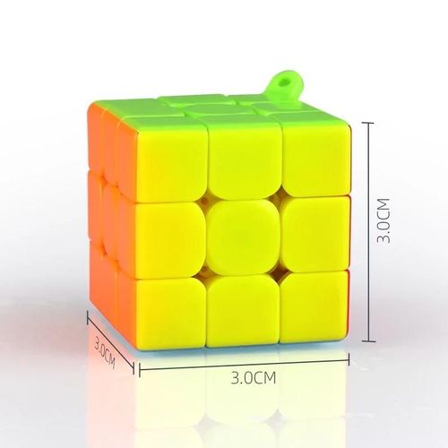 Picube-Speed Cube Axis Cd Mill Fraises,Little Magic 3x3,Eretailers,Cube,Mirror Blue,Black Carbon Fiber Speed Puzzle - Type 3x3 Keychain Pm