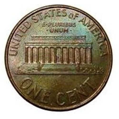 Pice 1 Cent Lincoln Etats-Unis - 1989