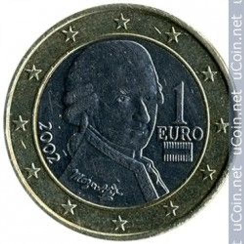 Pice 1 Euro Autriche 2002