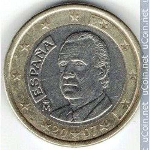 Pice 1 Euro Espagne 2007