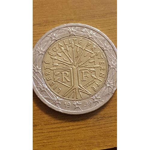 Piece 2 Euro Rare 1999 France