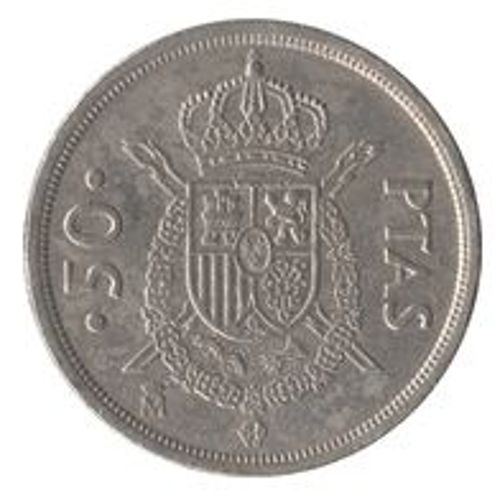 Pice 50 Pesetas Espagne - 1982