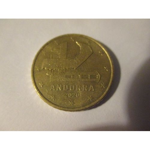 Pice De 0,50 Euro ( 50 Centimes D'euro ) - Andorre - 2020.