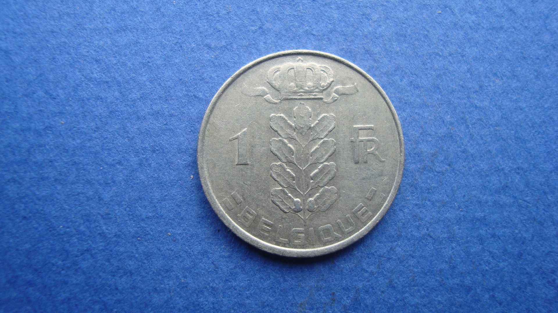 Pièce de 1 franc belge de 1963  Numismatique  Rakuten