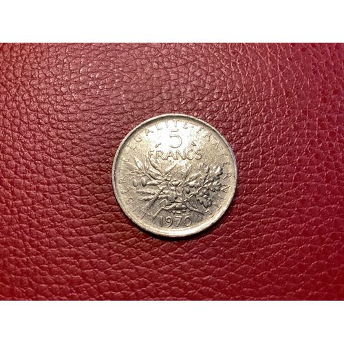 Piece De 5 Francs 1970