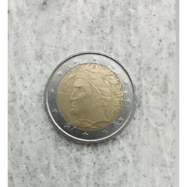 Pi ce de Collection de 2 Euros Rare D Italie Dante Alighieri Rakuten