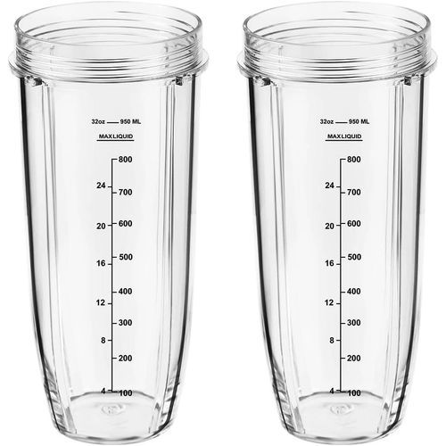 Pice De Rechange Pour Gobelet Pour Ninja Robot De Cuisine Auto-Iq Cb350eu Bn800eu Bn750eu Bn495eu Bn751 Bn801 Bl480, Mixeur Blender Bol En Verre Ninja, Cup Tasse Accessoires Nutri[Kit6501334]