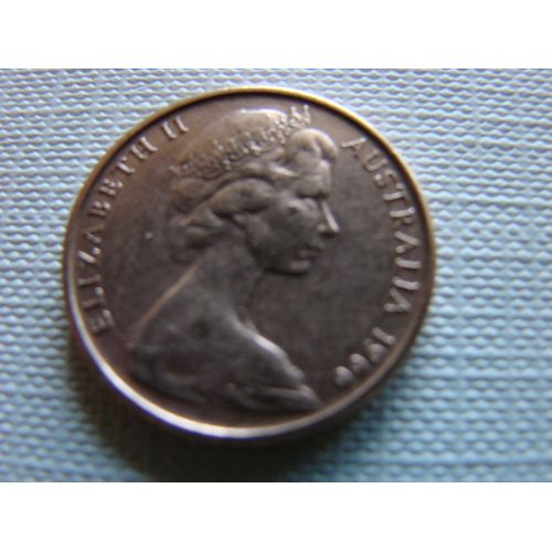 Piece Elisabeth  Ii Australie 2 Cents, Elizabeth Ii Australia 1966