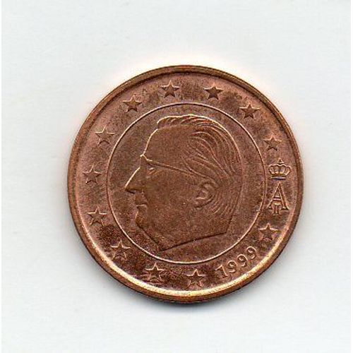 Pice Monnaie Belgique 5 Cent D'euro 1999