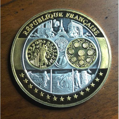 Piece Premire Frappe En Euro - France Argent 999emes