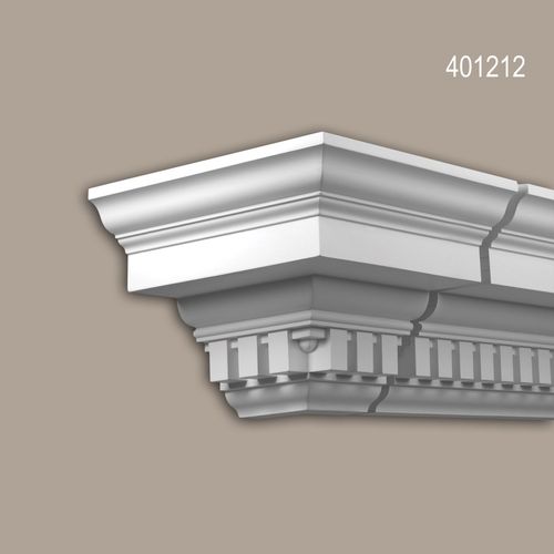 Pice-Raccord Angle Externe Profhome 401212 Moulure Exterieure lement Angulaire lment De Faade Design Intemporel Classique Blanc
