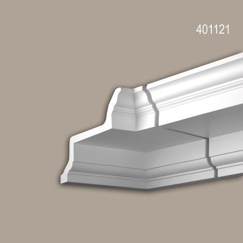 Pice-Raccord Angle Interne Profhome 401121 Moulure Exterieure lement Angulaire lment De Faade Style No-Classicisme Blanc