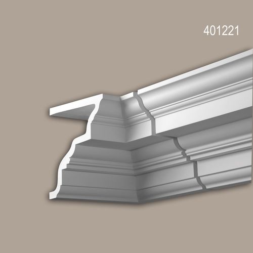 Pice-Raccord Angle Interne Profhome 401221 Moulure Exterieure lement Angulaire lment De Faade Style No-Classicisme Blanc