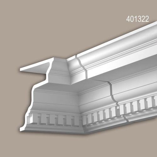 Pice-Raccord Angle Interne Profhome 401322 Moulure Exterieure lement Angulaire lment De Faade Design Intemporel Classique Blanc