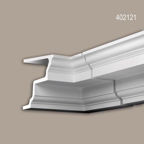 Pice-Raccord Angle Interne Profhome 402121 Moulure Exterieure lement Angulaire lment De Faade Style No-Classicisme Blanc