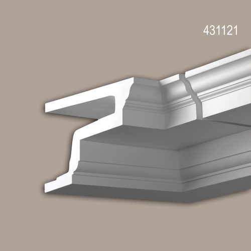 Pice-Raccord Angle Interne Profhome 431121 Moulure Exterieure lement Angulaire lment De Faade Style No-Classicisme Blanc