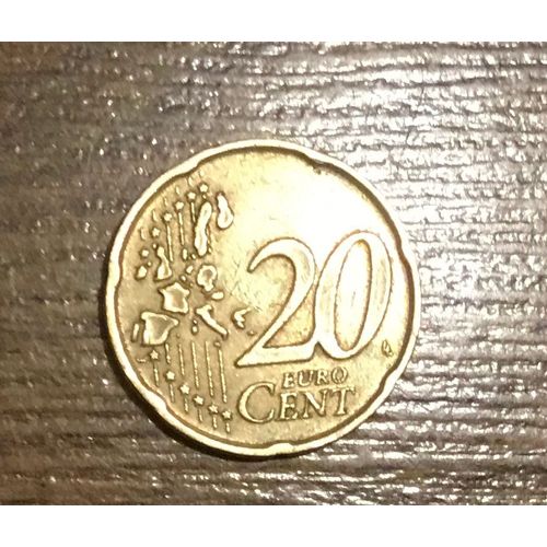 Piece De 20 Centimes Italie 2002 Pièce rare 20 centimes euros Italie mac 2002 | Rakuten
