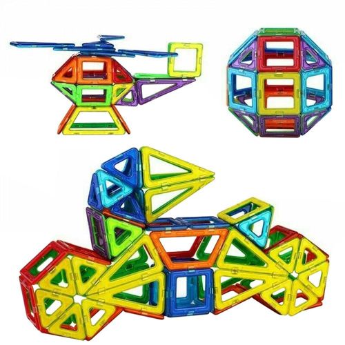 Pices De Construction Magntiques - Un Cadeau Parfait Pour Les Enfants (110 Pcs)