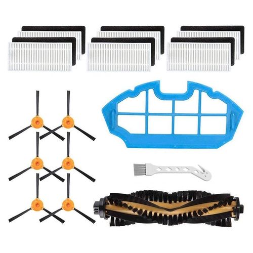 Pices de rechange accessoires pour aspirateur robot Ecovacs DEEBOT N79 N79S 6 brosses latrales 6 filtres 1 brosses principales 1 Primar