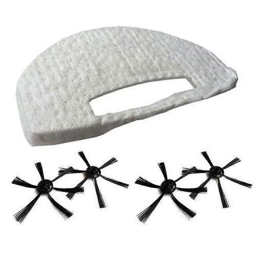 Pices de rechange de filtres de pice jointe pour S320 Aspirateur Balayage Accessoire Robot Brosses de remplacement