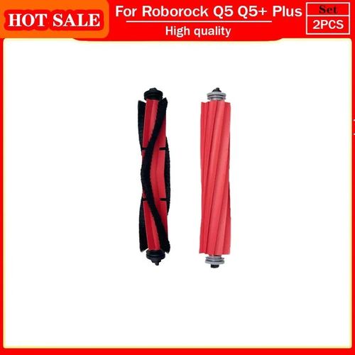 Pices de rechange pour aspirateur robot Roborock Q5 Q5 + Plus,accessoires,rouleau,brosse latrale principale,filtre Hepa,housse de sac  poussire - Type 2pcs #B