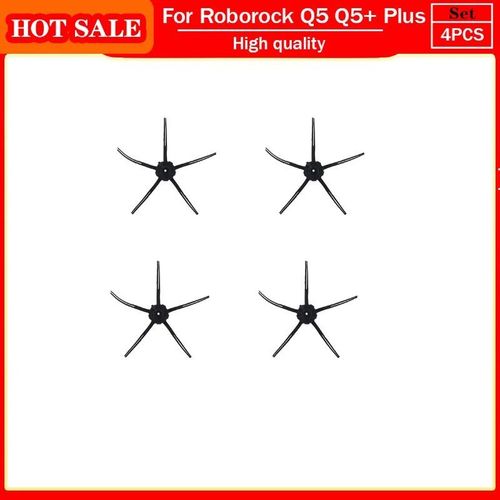Pices de rechange pour aspirateur robot Roborock Q5 Q5 + Plus,accessoires,rouleau,brosse latrale principale,filtre Hepa,housse de sac  poussire - Type 4pcs #A