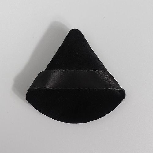 Pices Houppette  Poudre Visage Doux Triangle Bouffe De Maquillage Adapte  La Poudre Libre Poudre Minrale Vermicelles Cosmtiques Fond De Teint Mlangeur ponge Beaut Ma Noir